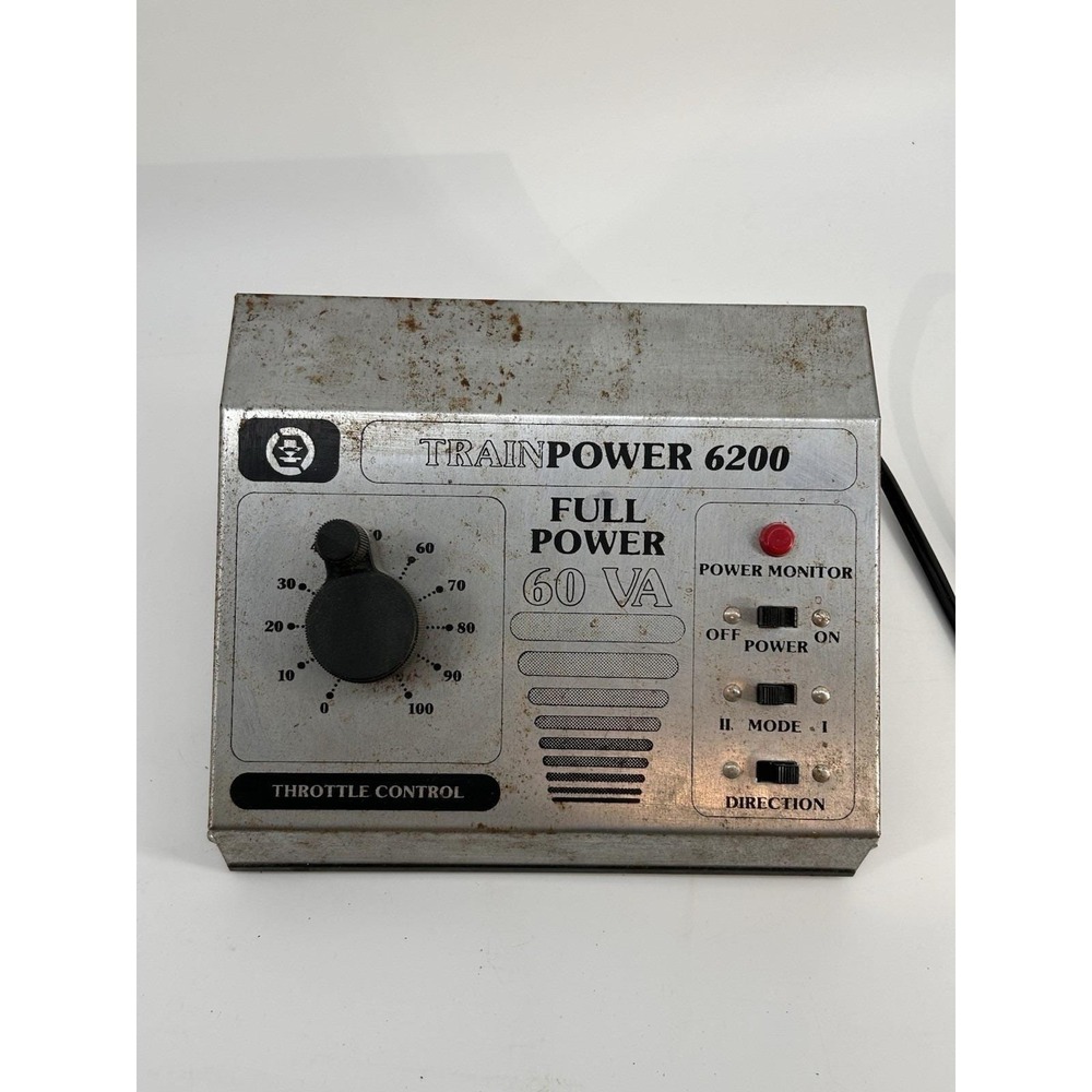 MRC Train Power Model 6200 DC Power Supply Hobby Train Transformer Works